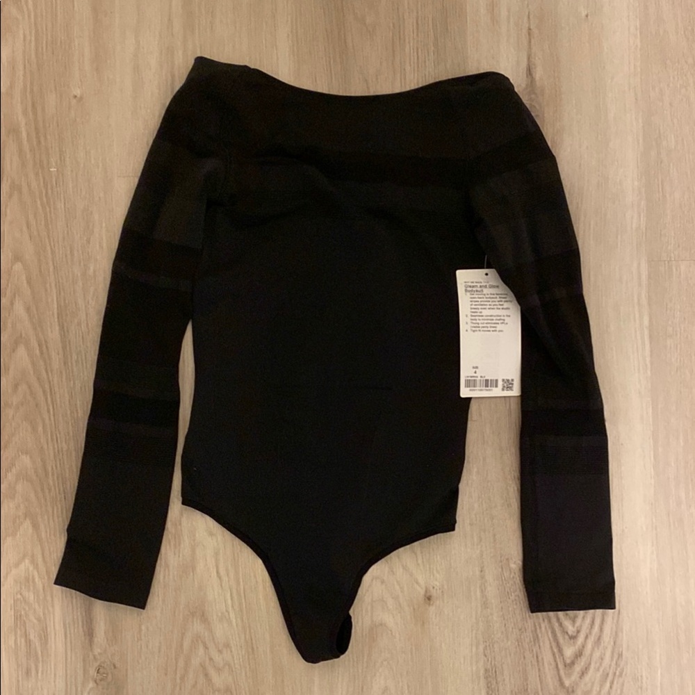 Lululemon Athletica Black Bodysuit